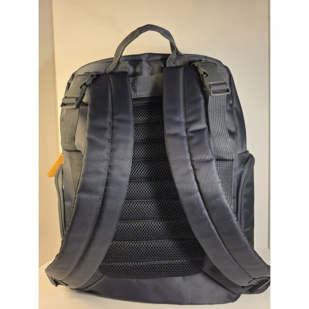 Eddie Bauer Highlands Peak Baby Diaper Bag Backpack Insulated Side Pockets